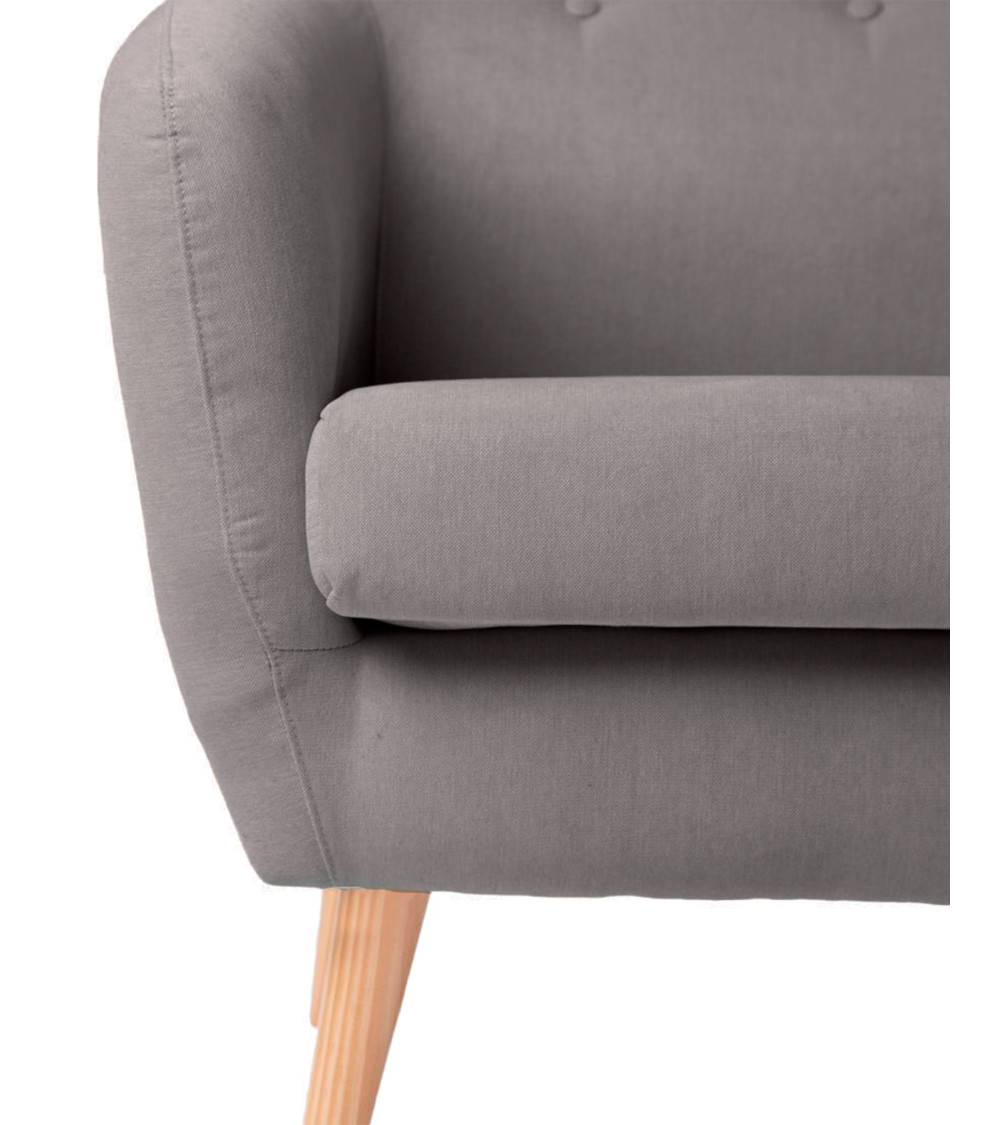 Butaca nórdica tapizada WENDY