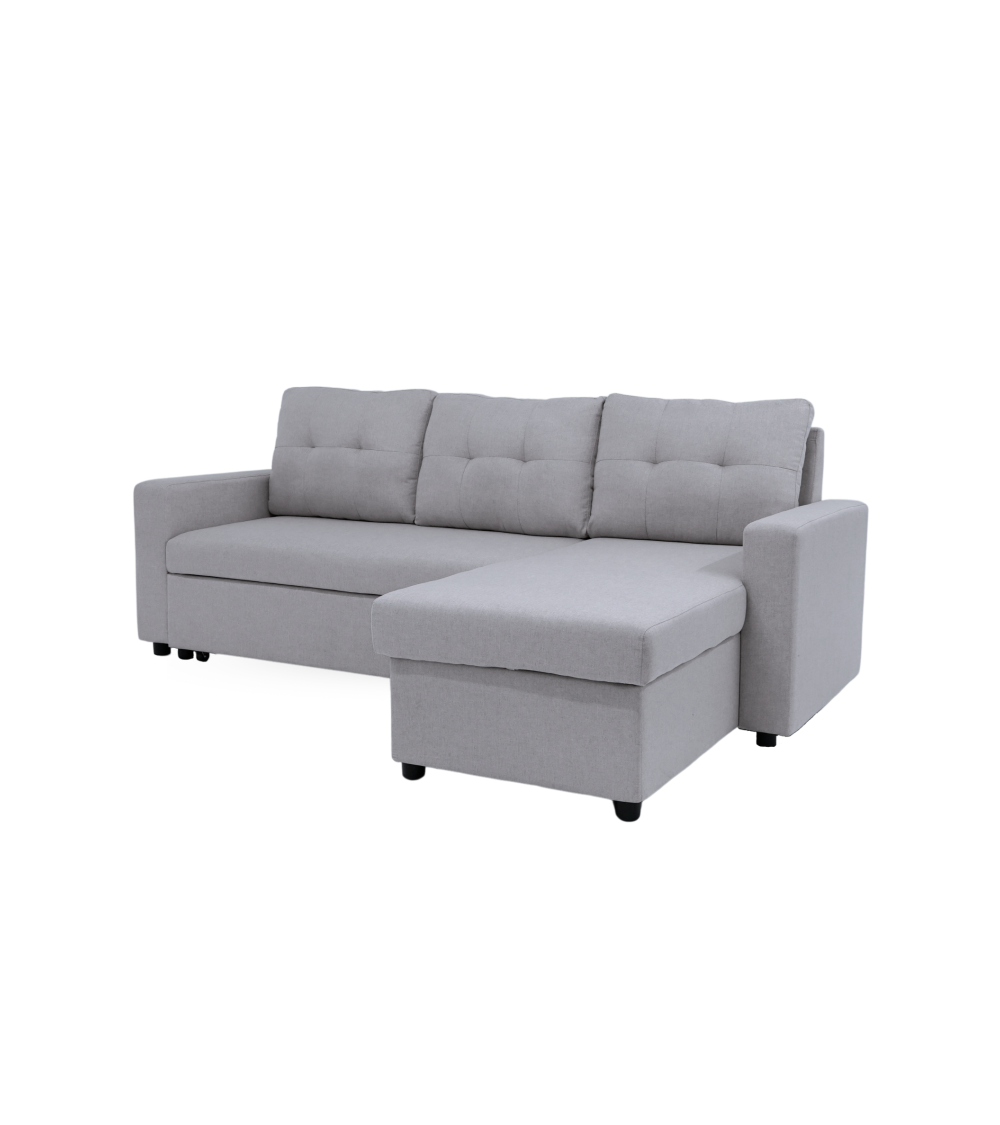 Sofá Chaise Longue Clony II – 3 plazas convertible en cama