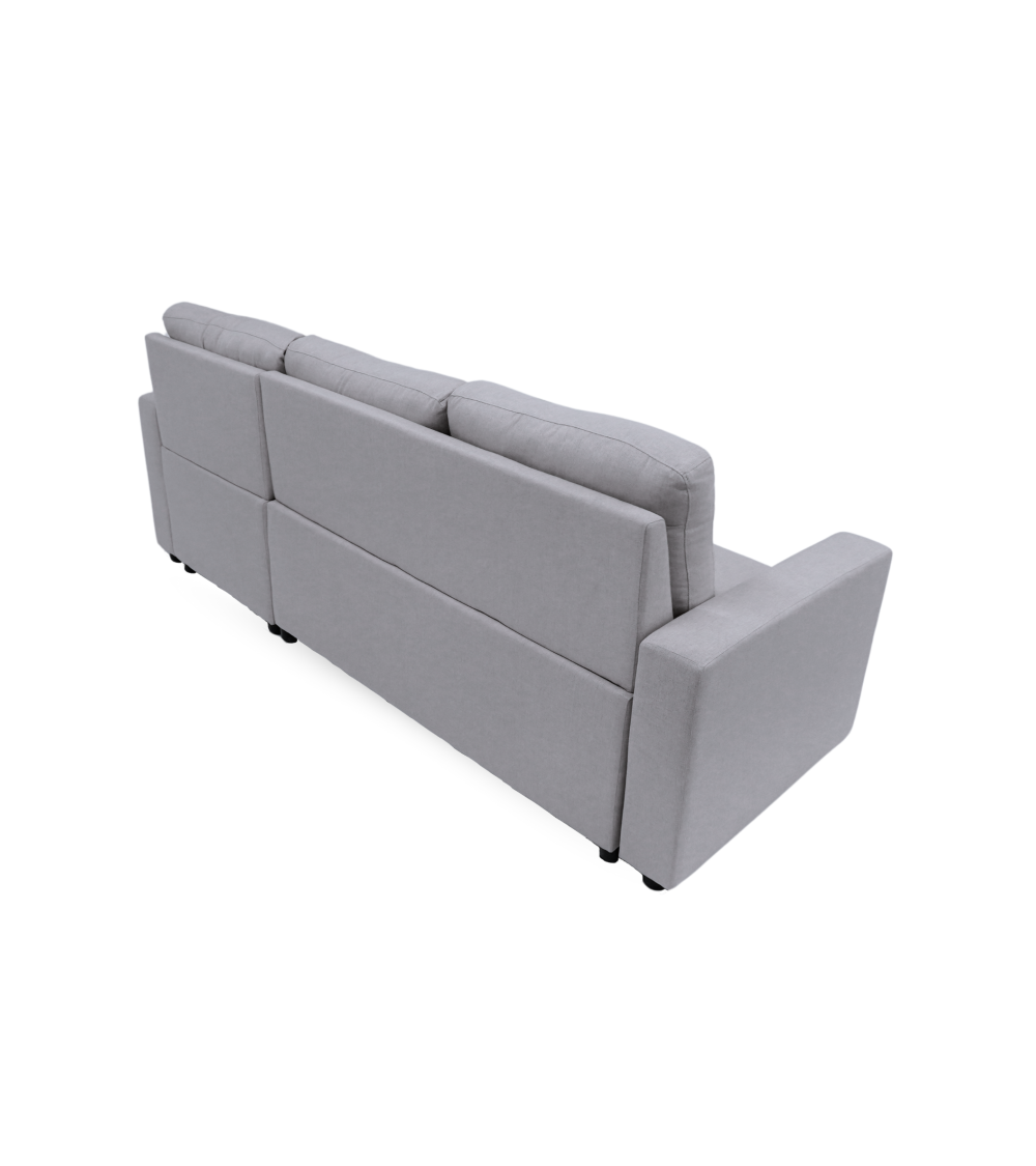 Sofá Chaise Longue Clony II – 3 plazas convertible en cama