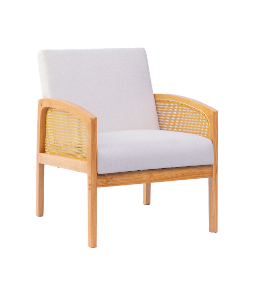 Butaca Cien - Elegancia y confort con trenzado de ratán