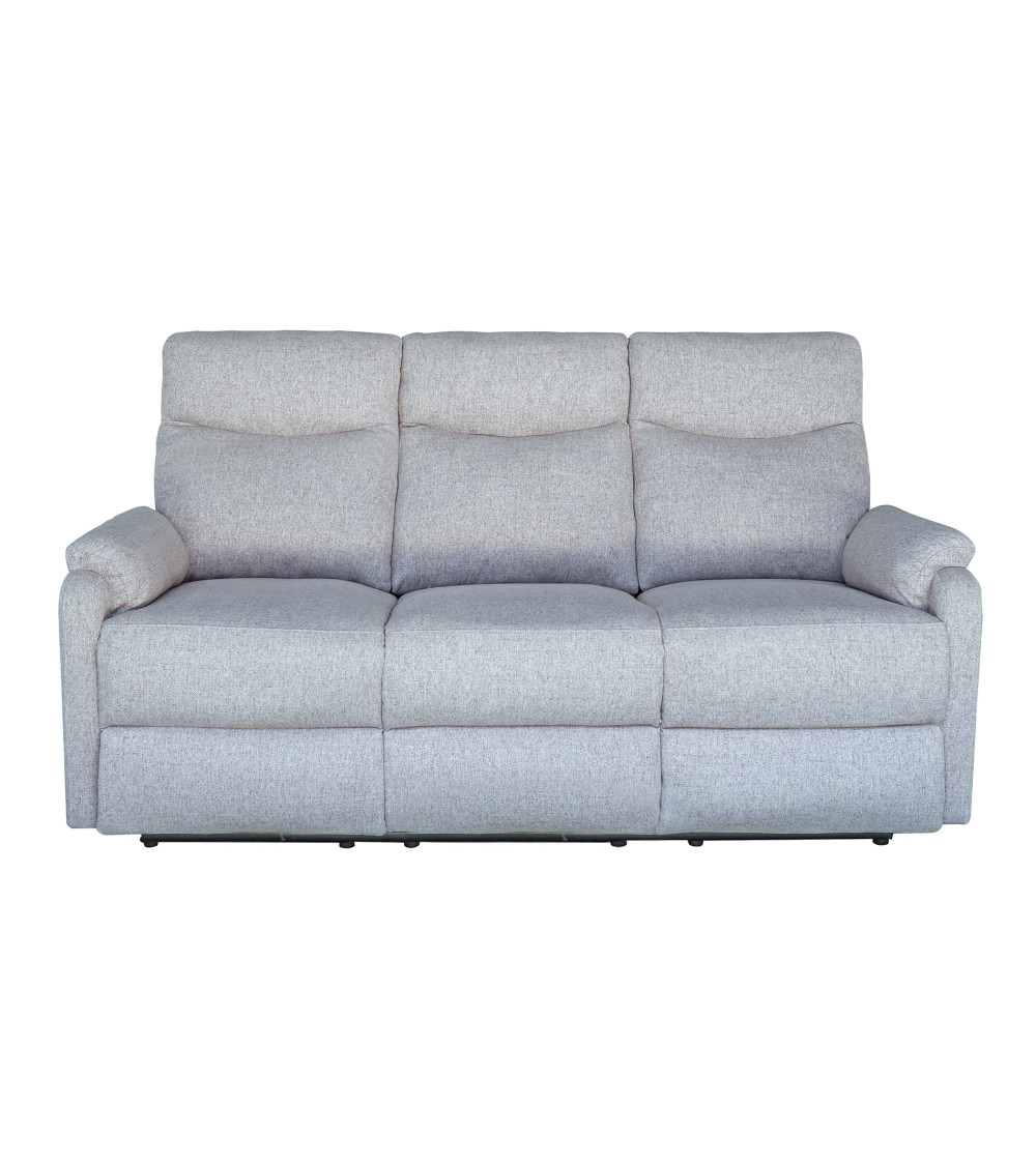 Sofá relax Zar 3 plazas – Estilo y Confort