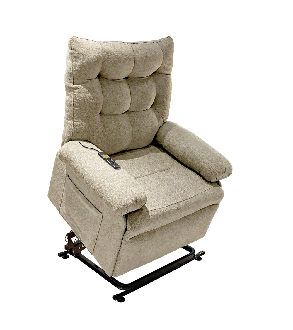 Sillón relax Majo – Confort con sistema elevador y ajuste independiente
