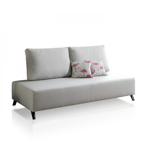 Sofá Cama infantil-juvenil con estampado de flamencos