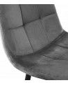 Pack de 4 sillas de comedor de terciopelo ASTRID