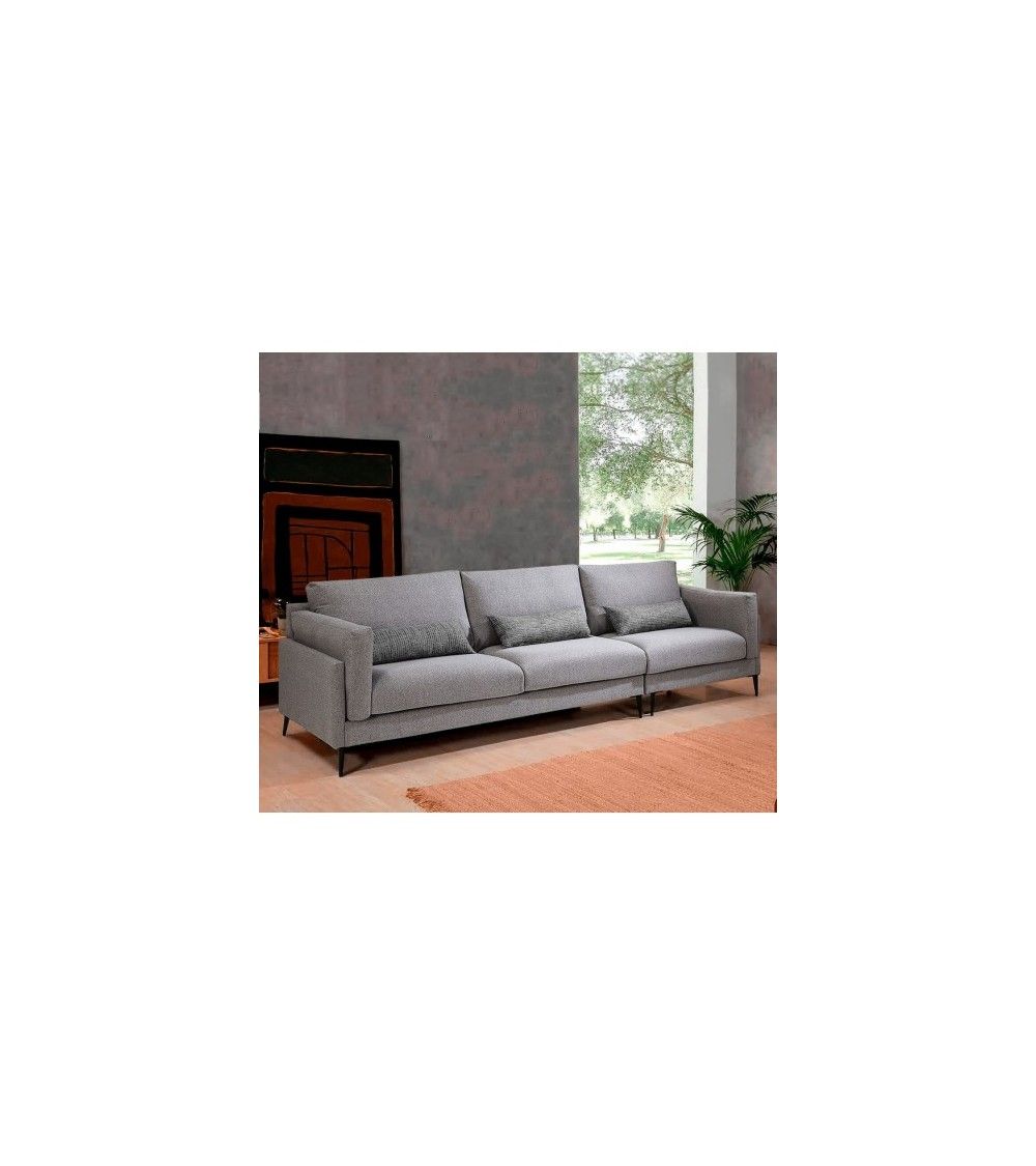 Sofá 3 plazas Armonía, de diseño estilo nórdico