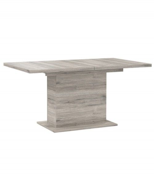 Mesa comedor extensible pata central THEO
