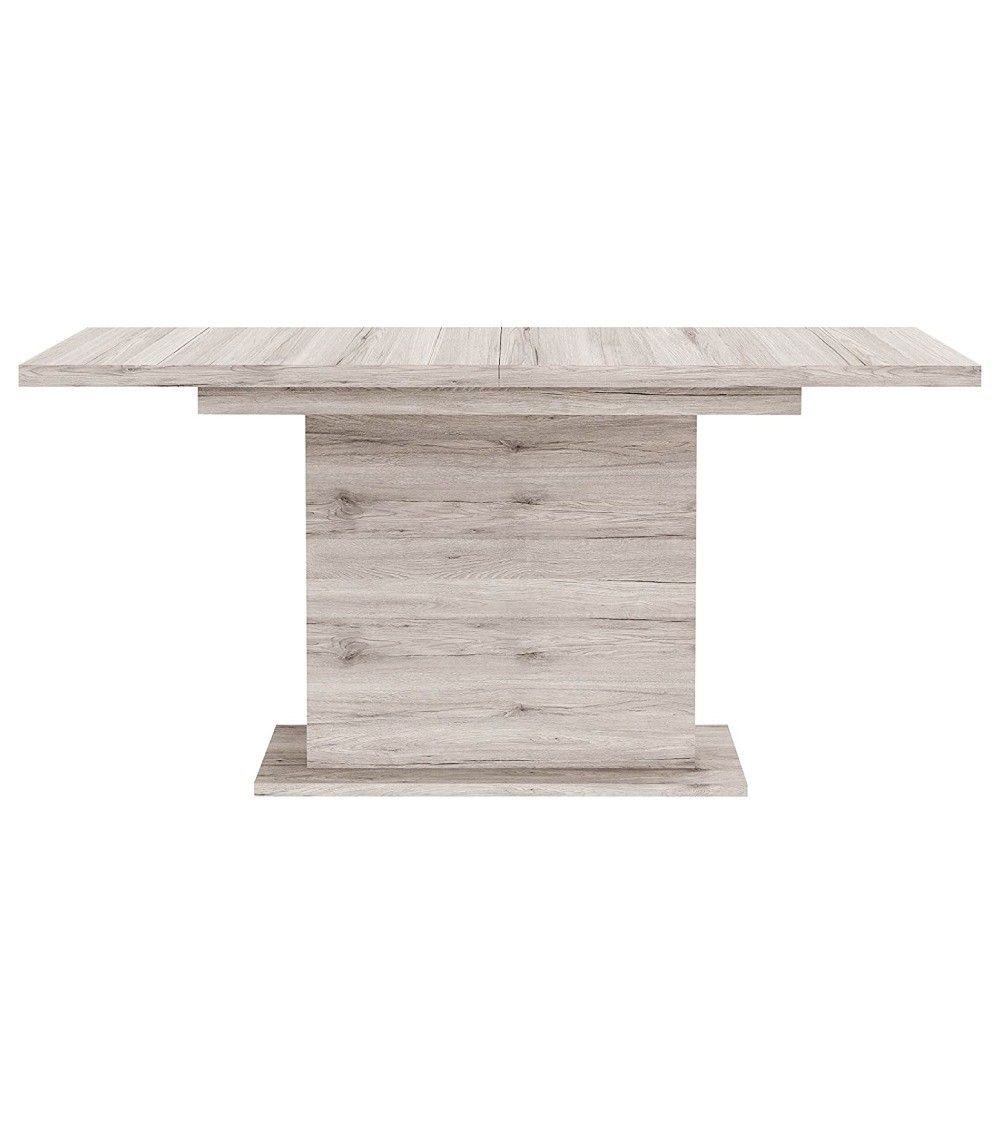 Mesa comedor extensible pata central THEO