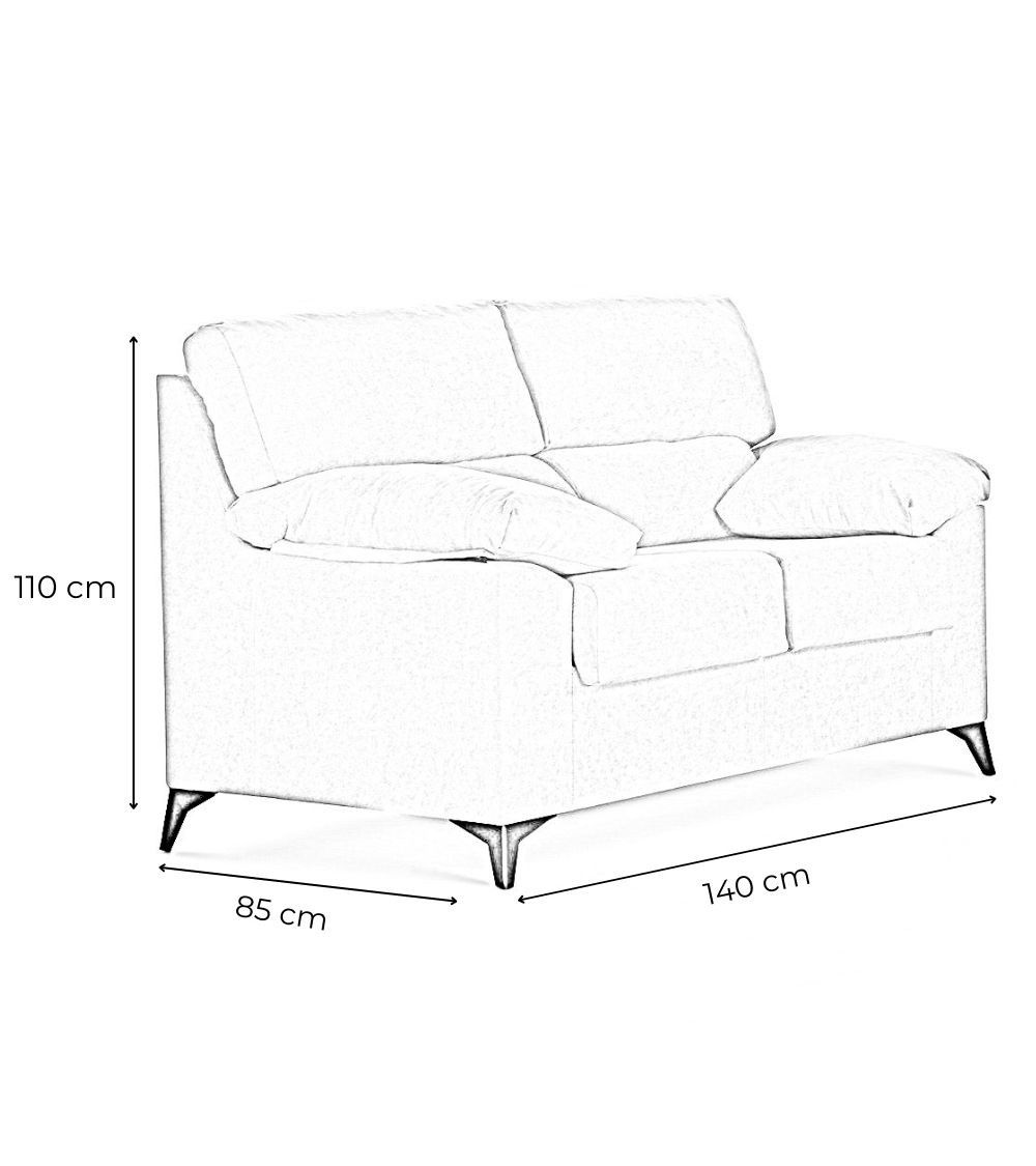 Sofá 2-3 plazas HILTON