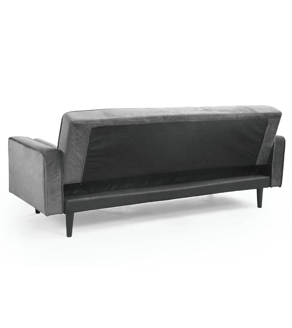 Sofá cama terciopelo antimanchas GREEN